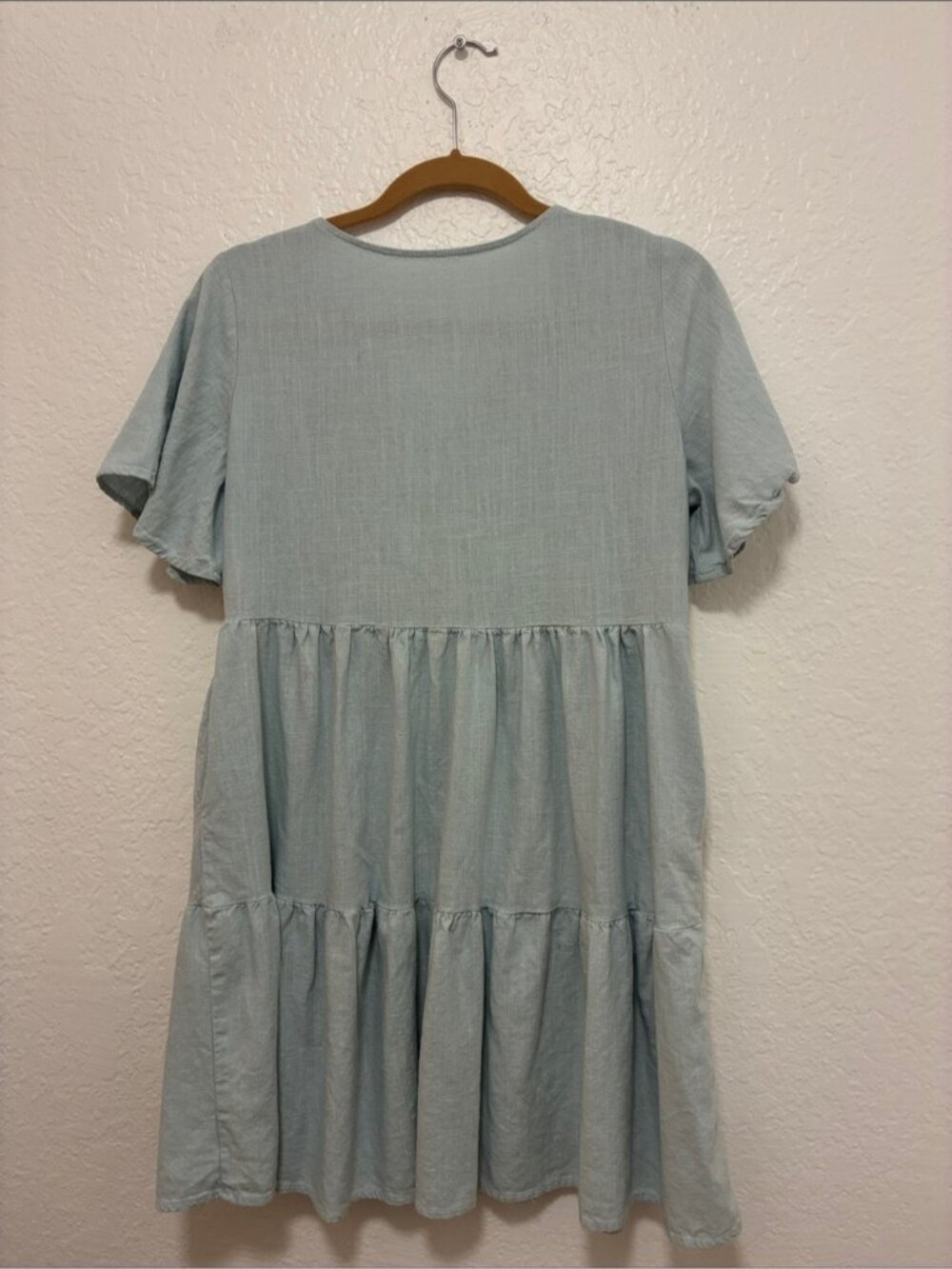 Flax Mini blue dress - Picture 8 of 8